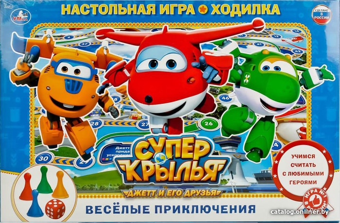 

Детская настольная игра Умные игры Супер Крылья. Весёлые приключения