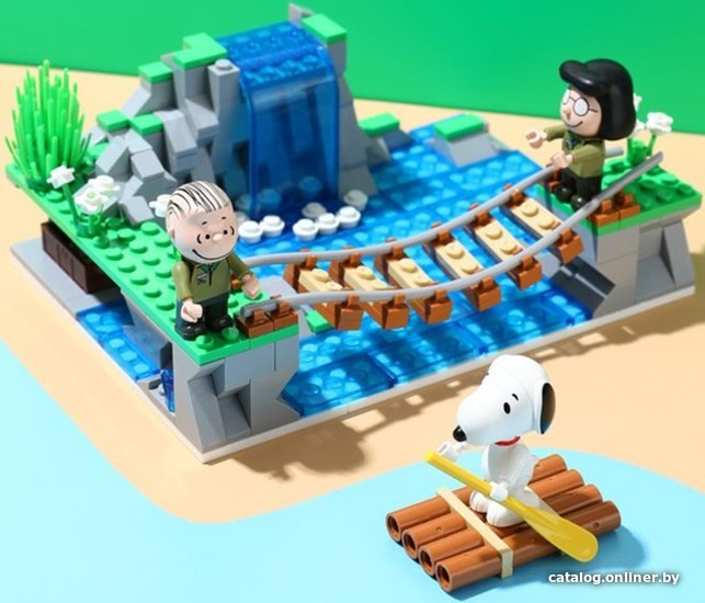 

Конструктор Miniso Snoopy Jungle Adventure 5659 Водопад