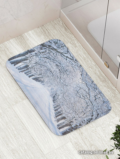 

Коврик для ванной JoyArty Зимняя аллея bath_21459