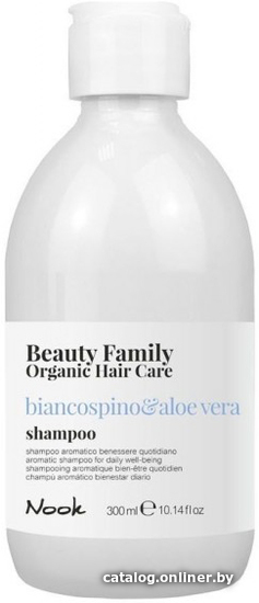 

Шампунь Nook Organic Beauty Family Ароматный Боярышник и Алое Вера 300 мл