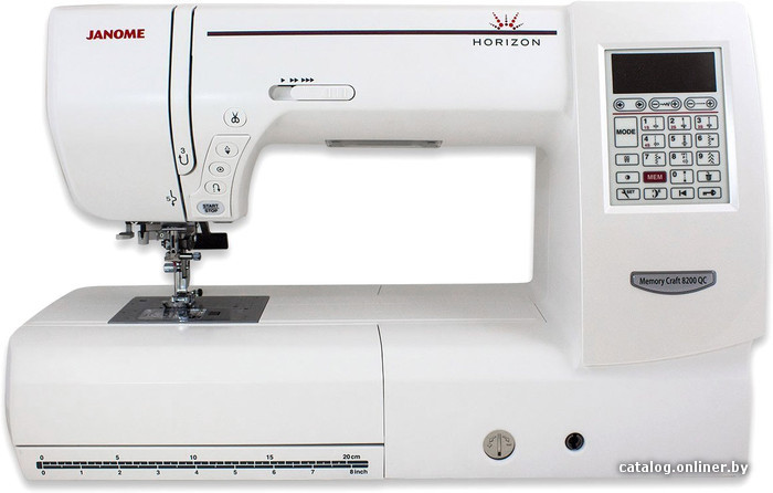 Janome Horizon Memory Craft 8200 QC компьютерную швейную машину купить в  Минске