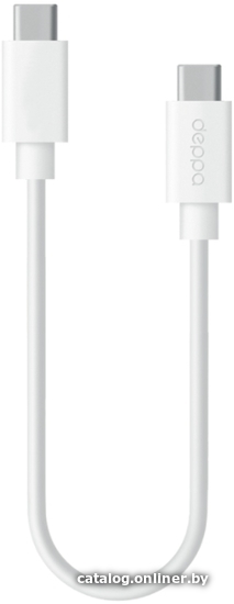 

Кабель Deppa USB Type-C - USB Type-C 72303 (1.2 м, белый)