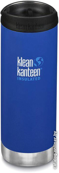 

Термокружка Klean Kanteen TKWide Cafe Cap Deep Surf 1006071 473 мл
