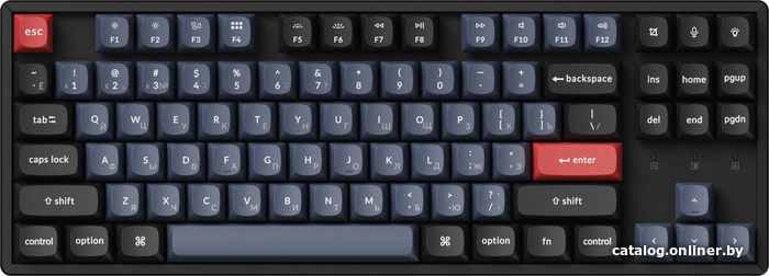 

Клавиатура Keychron K8 Pro RGB K8P-J3 (Gateron G Pro Brown, нет кириллицы)