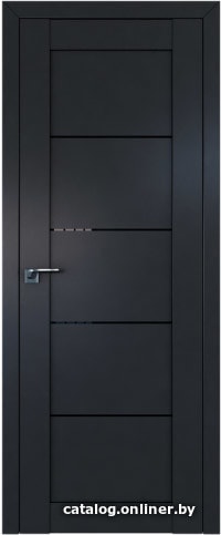 

Межкомнатная дверь ProfilDoors 2.11U 70x200 (антрацит/стекло черный триплекс)