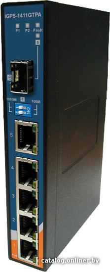 

Неуправляемый коммутатор ORing IGPS-1411GTPA