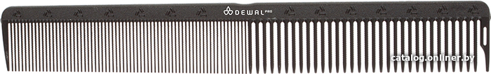 

Расческа гребень Dewal Carbon Black JF2013