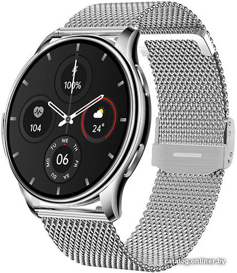 

Умные часы BQ-Mobile Watch 1.4 (серебристый)