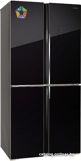 

Четырёхдверный холодильник Hiberg RFQ-490DX NFGB