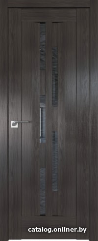 

Межкомнатная дверь ProfilDoors 30X 60x200 (грей мелинга, стекло дождь черный)