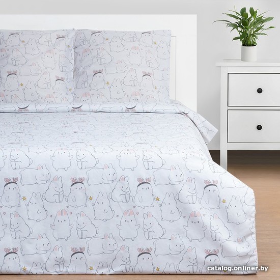 

Постельное белье Этель Cute rabbits 7787933
