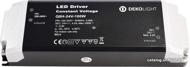 

Блок питания Deko-Light Dasic, CV, Q8H-24-100W 862166