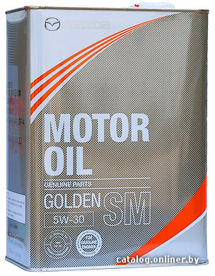 

Моторное масло Mazda Golden SM 5W-30 (K004-W0-512J) 4л