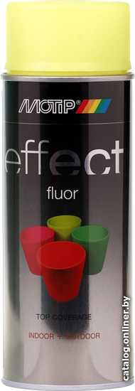 

Краска MoTip Deco Effect Fluor 0.4 л (желтый, 302303)