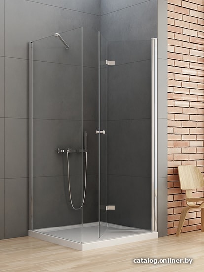 

Душевой уголок NEW TRENDY New Soleo 100x100 правая D-0154A/D-0089B