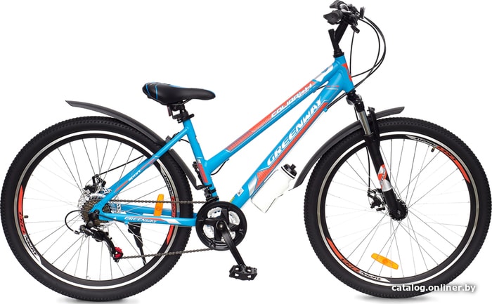 

Велосипед Greenway Colibri-H 27.5 р.16 2021 (синий/оранжевый)