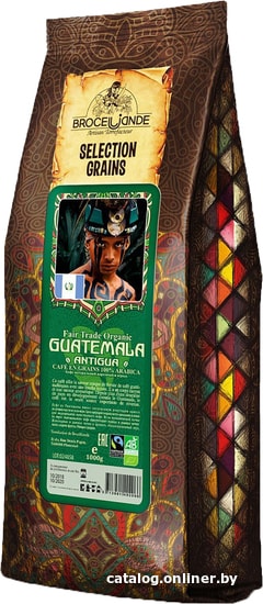 

Кофе Broceliande Guatemala в зернах 1 кг