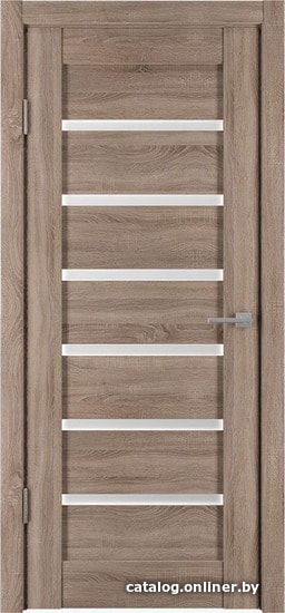 

Межкомнатная дверь IstokDoors Горизонталь-9 ДЧ 70x200 (спил седой/светлое стекло)