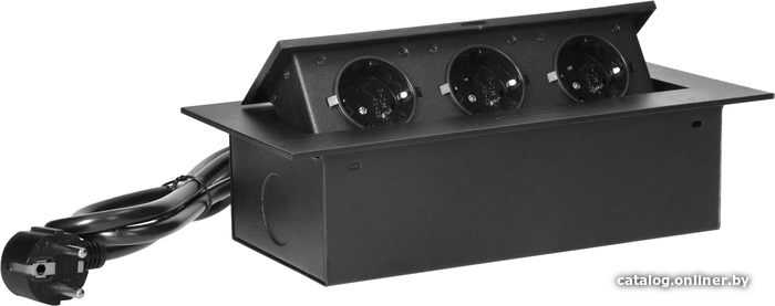 

Блок розеток Orno OR-AE-1372(GS)/B