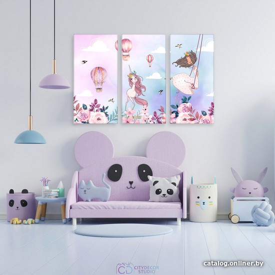 

Модульная картина Citydecor Princess 7.124 75x117 см