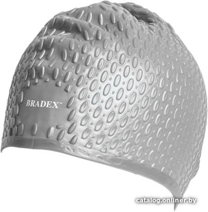 

Шапочка для плавания Bradex SF 0339 (серый)