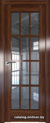 

Межкомнатная дверь ProfilDoors 102X 90x200 (орех амари/стекло прозрачное)