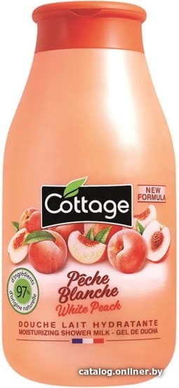 

Cottage Гель для душа White Peach Moisturizing Shower Milk 250 мл