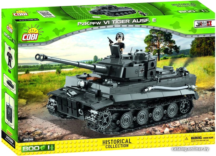 

Конструктор Cobi World War II 2538 Panzerkampfwagen VI Tiger Ausf.E