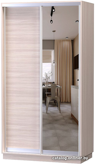 

Шкаф-купе Vivat Mebel D2-02 240x60 (ясень шимо светлый)
