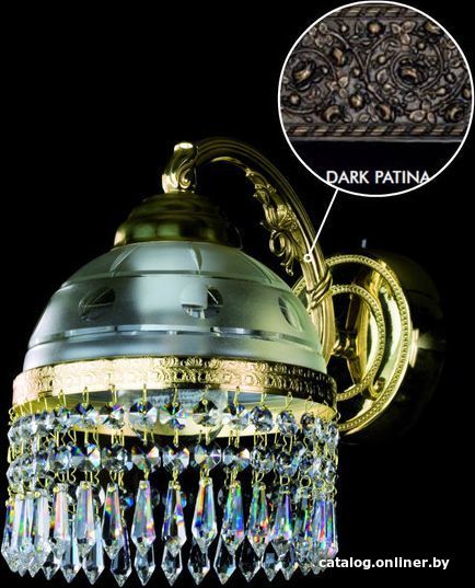 

Бра ArtGlass Karat I. Dark Patina Ce