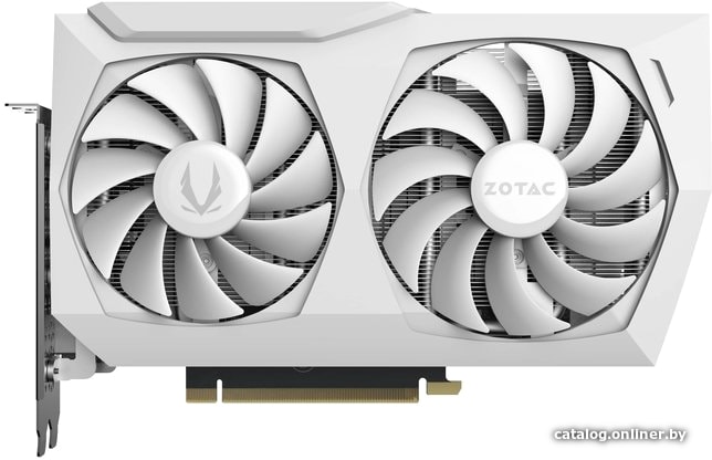 

Видеокарта ZOTAC GeForce RTX 3060 Ti AMP White LHR 8GB GDDR6 ZT-A30610F-10PLHR
