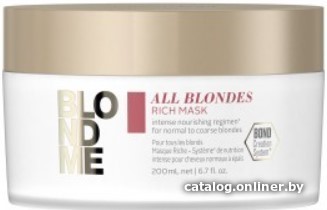 

Маска Schwarzkopf Professional All Blondes Обогащенная для всех типов блонд 200 мл