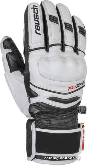 

Перчатки Reusch World Champ 4801104-0101 (р. 10, white/black)