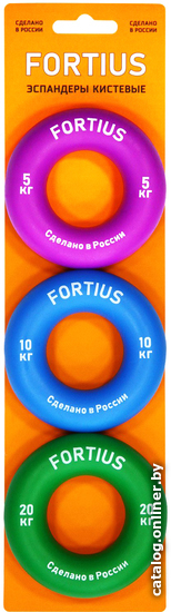 

Набор эспандеров Fortius H180701-051020SETS (3 шт)