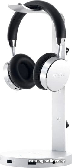 

Подставка для наушников Satechi Aluminum USB Headphone Stand (серебристый)