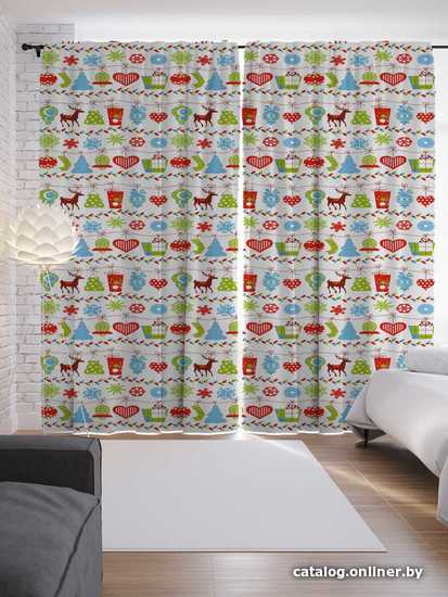 

Комплект штор JoyArty Мульти 1.45x2.65 м p_37084_145x265 (2 шт)