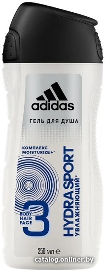 

Adidas Гель для душа Body-Hair-Face Hydra Sport 250 мл