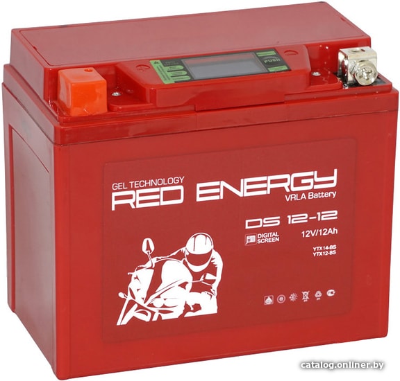 

Мотоциклетный аккумулятор Red Energy DS 12-12 (YTX14-BS, YTX12-BS) (12 А·ч)