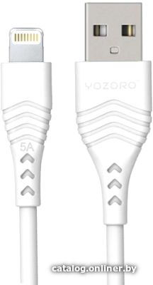 

Кабель Yozoro U20 Lightning (1.2 м, белый)