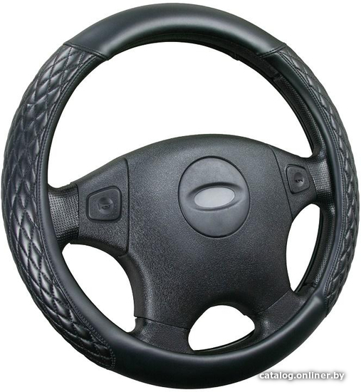 

Оплетка на руль CarFashion Romb M 31553 (черный)