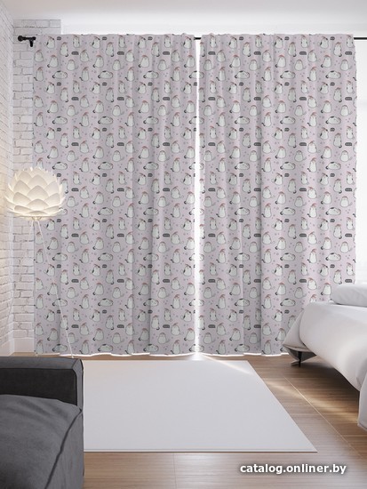 

Комплект штор JoyArty Рождественские коты 1.45x2.65 м p_380830_145x265 (2 шт)