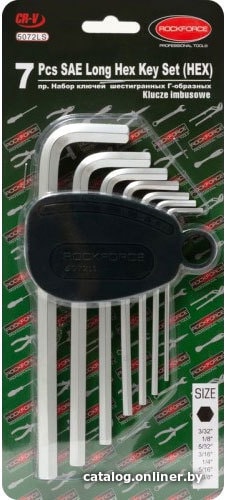 

Набор ключей RockForce RF-5072LS (7 предметов)