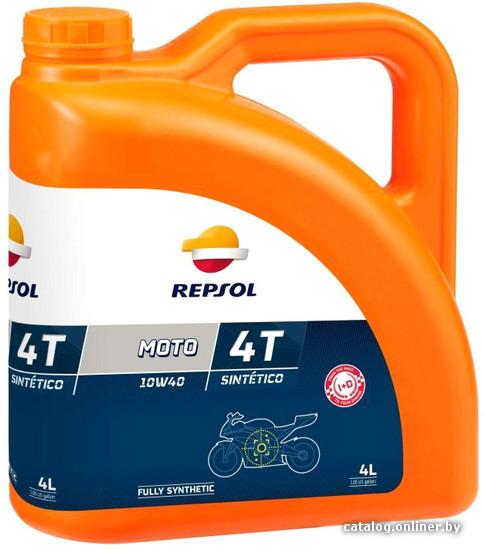 

Моторное масло Repsol Moto Sintetico 4T 10W-40 4л