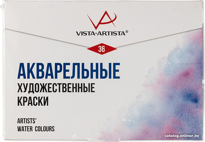 

Акварельные краски Vista-Artista VAWS-36 (36 цв)