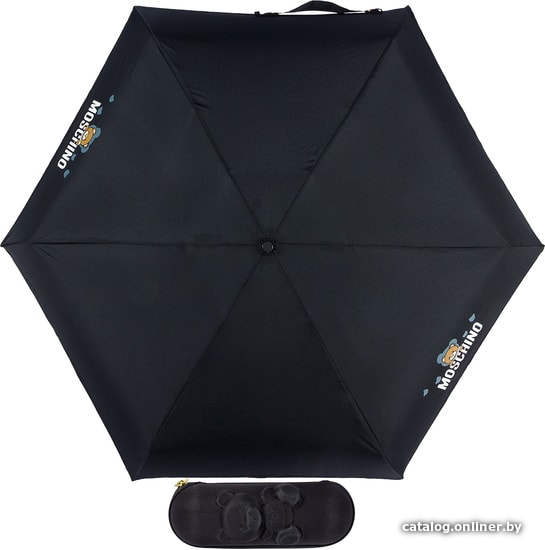 

Складной зонт Moschino 8042-superminiA Shadow Bear Black