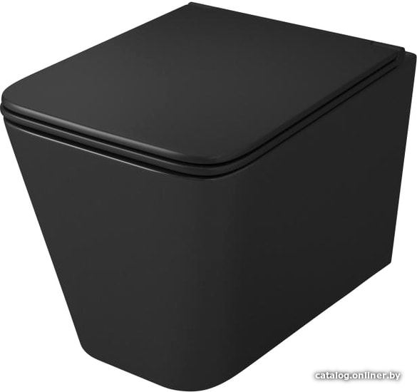 

Унитаз подвесной OWL 1975 Vatter Ruta-H Matt Black с сиденьем DP микролифт OWLT190404