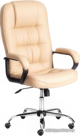 

Кресло TetChair СН9944 (кожзам/хром, бежевый)