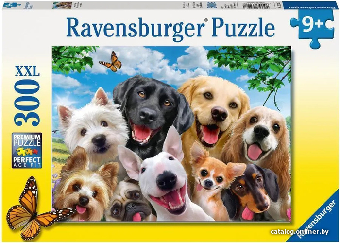 

Пазл Ravensburger Довольные собаки 13228 (300 эл)