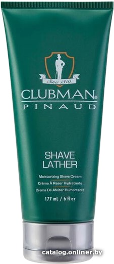 

Средства для бритья Clubman Увлажняющая пена для бритья Shave Lather 177 мл