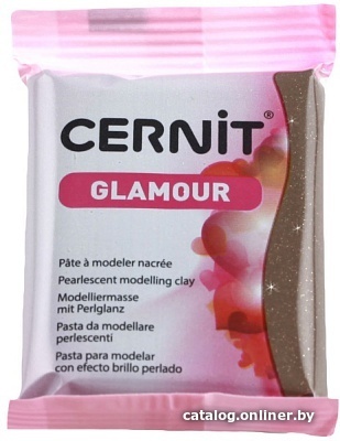 

Полимерная глина Cernit Glamour CE0910056800 (56 г)